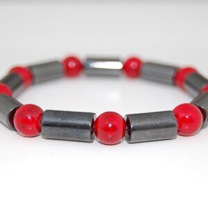 Magnetic Bracelet,Gemstone Beads,Healthy Bracelet,Pain Relief,Wellness Bracelet